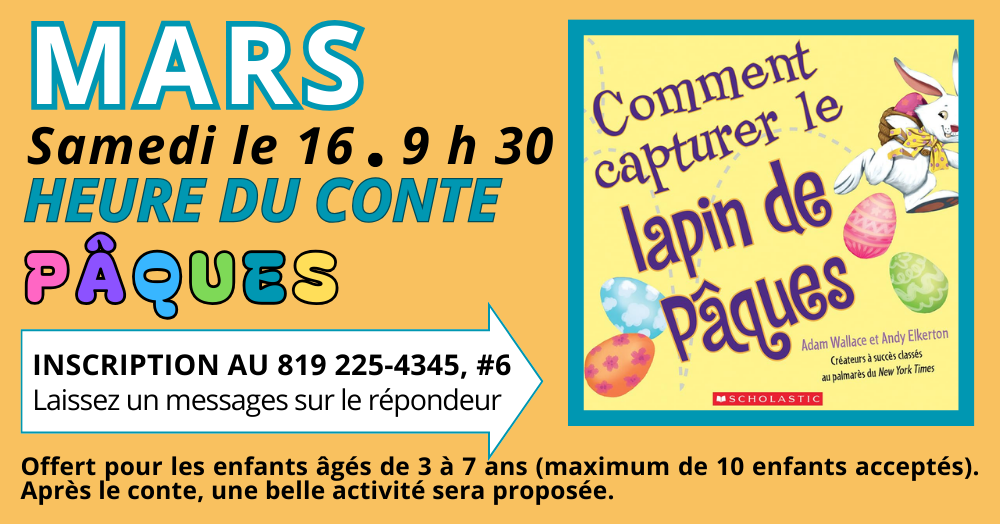 16 mars Municipalité de SainteEulalie