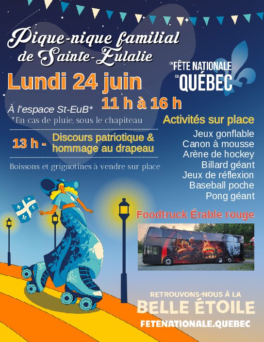 WEB2024_Fête Nationale Québec Invitation Municipalité de SainteEulalie
