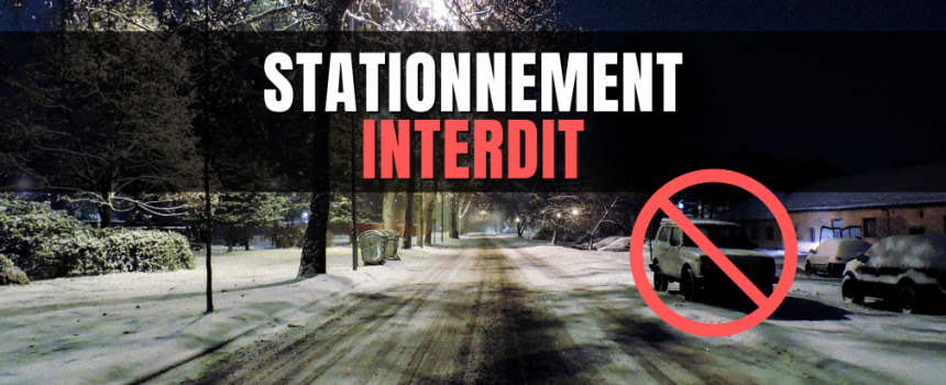 Stationnement en saison hivernale