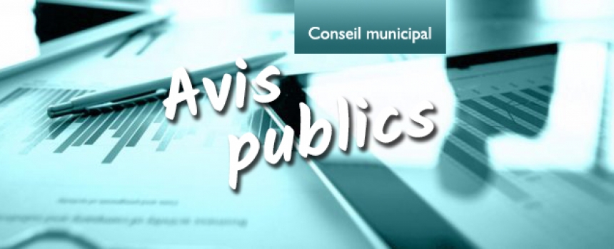 AVIS PUBLIC- Appel d’offres: Réfection du centre communautaire Noé-Tourigny