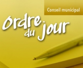 Ordre du jour – Séance ordinaire du conseil, lundi 04 mars 2024